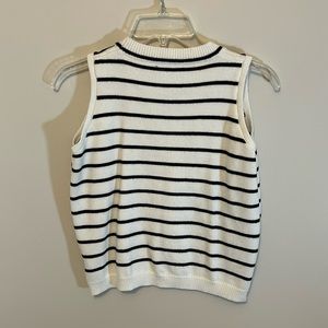 SHEIN cropped striped sweater